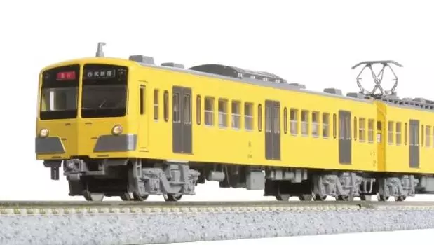 KATO N Gauge Seibu Railway New 101 Series New Color 4-Car Addition Set 10-1752 Railway Model Train Yellow