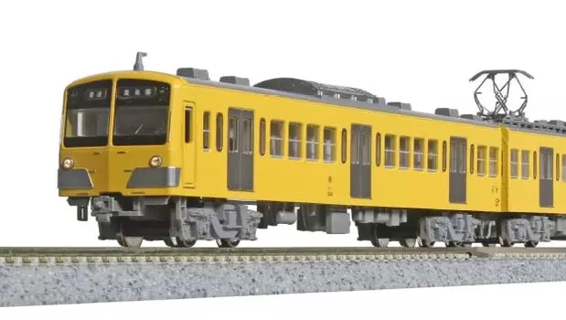 KATO N Gauge Seibu Railway New 101 Series New Paint Color Basic Set Модель поезда Железнодорожный желтый 4-вагонный 10-1751 жёлтый