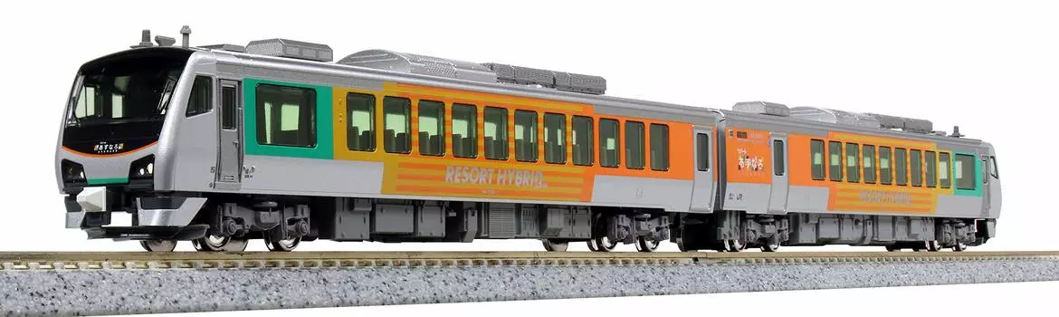 KATO N gauge series set Railway model diesel car HB-E300 Resort Asunaro 2-car 10-1369