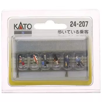 KATO N Gauge Шагающий пассажир 24-207 Диорама Принадлежности
