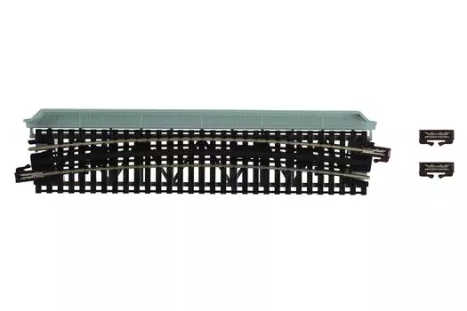 KATO N gauge single track deck girder curved iron bridge gray railway model supplies R481-15° 20-472