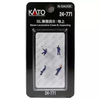 KATO N Gauge SL Crew B: Ground 24-771 Диорама Принадлежности