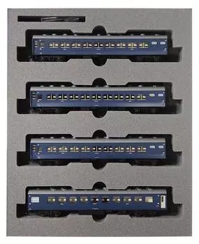 KATO N Gauge Sleeper Express Ondo Дополнительный набор Специальный продукт Железнодорожная модель Пассажирский вагон 4-вагонный 10-1349