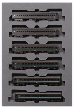 KATO N Gauge Suha 44 Series Limited Express Hato 6-вагонный дополнительный набор 10-1660 Железнодорожная модель пассажирского вагона