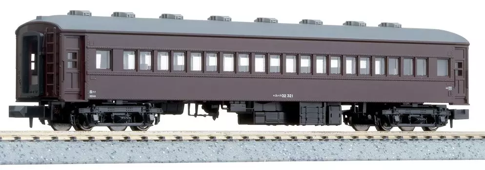 KATO N Gauge Suhaf32 5257 Железнодорожная модель пассажирского вагона