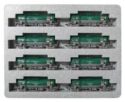 KATO N Gauge Taki 1000 Япония Цветной нефтяной транспорт ENEOS Eco Rail Mark B Набор Железнодорожная модель грузового вагона 8-вагонный 10-1167