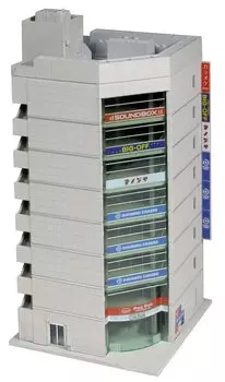 KATO N Gauge Tenant Building 1 Gray Diorama Supplies 23-436C