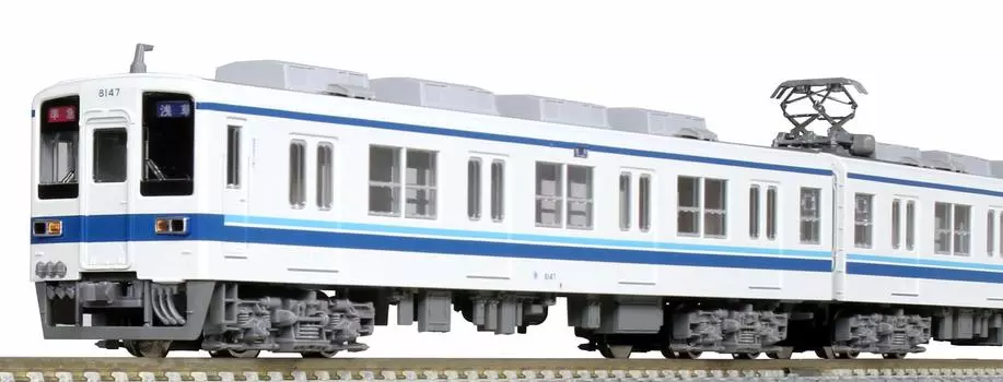 KATO N Gauge Tobu Railway 8000 Series Updated Car Addition Set Железнодорожная модель поезда 4-вагонный 10-1648