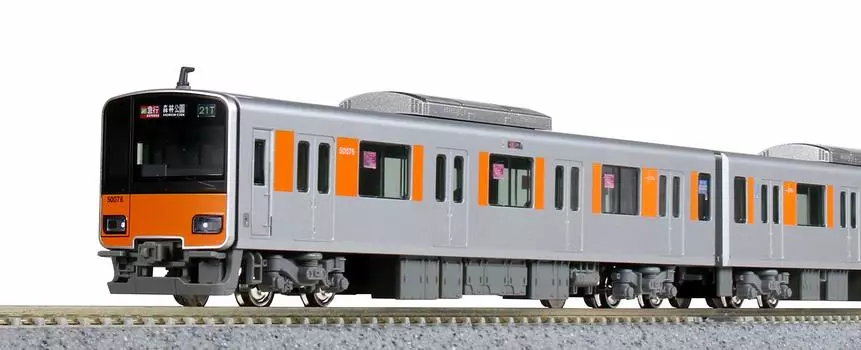 KATO N Gauge Tobu Railway Tojo Line Type 50070 Базовый набор 4 вагона Модель поезда 10-1592 серый
