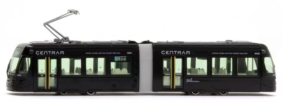 KATO N Gauge Toyama City Tram Loop Line 9003 Centrum Black 14-802-3 Railway Model Train
