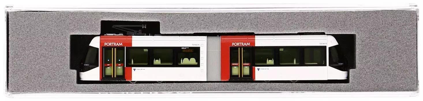 KATO N Gauge Toyama Light Rail TLR0601 Красная модель поезда 14-801-1