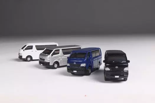 KATO N Gauge Toyota Hiace Long 4 единицы Железнодорожные модели расходные материалы 23-650