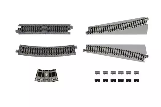 KATO N Gauge Turntable Expansion Track Set Curve Railway Model Supplies 20-286