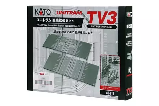 KATO N Gauge TV3 Unitram Linear Expansion Set Набор для железнодорожной модели 40-813