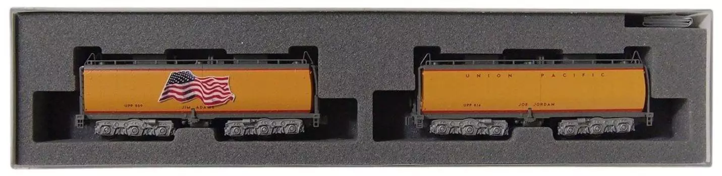 KATO N Gauge UP Water Tender Set Железнодорожная модель паровоза 2-вагонный 10-706-3 жёлтый