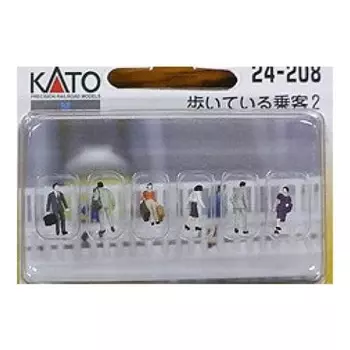 KATO N Gauge Walking Passenger 2 24-208 Diorama Supplies
