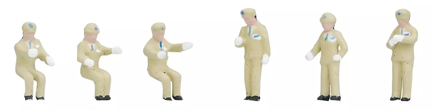 KATO N Gauge Winter Diorama Supplies Одежда водителя/кондуктора/бежевый 24-273