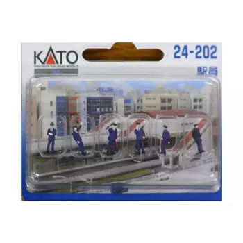 KATO N измерительная станция персонал 24-202 диорама принадлежности