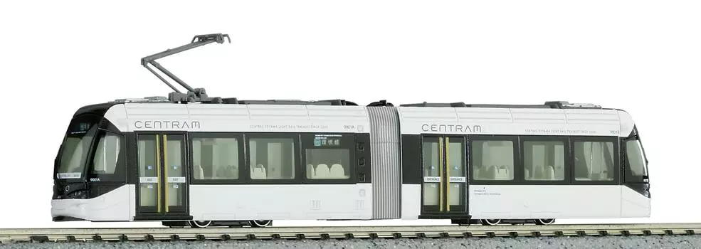 KATO N-колея кольцевой трамвайной линии Toyama City 9001 Centrum White Railway Модель поезда 14-802-1