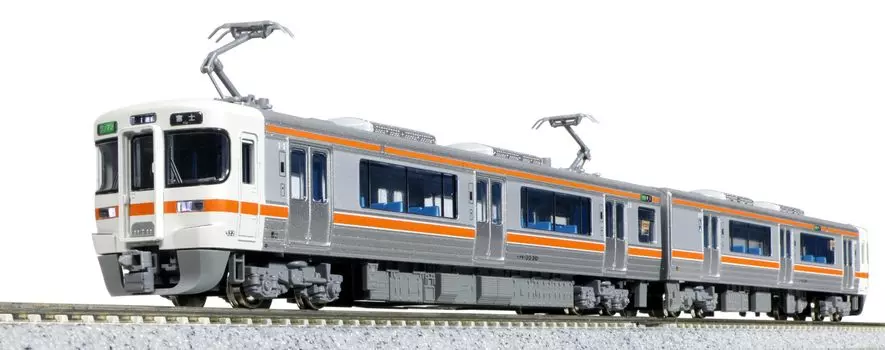 KATO N-образная колея 313 серия 3100 набор железнодорожных моделей поездов 2-вагонный 10-1929