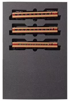 KATO N-образная колея 381 серии 100 серии [Kuroshio] 3-вагонный дополнительный набор 10-1869 Железнодорожная модель поезда