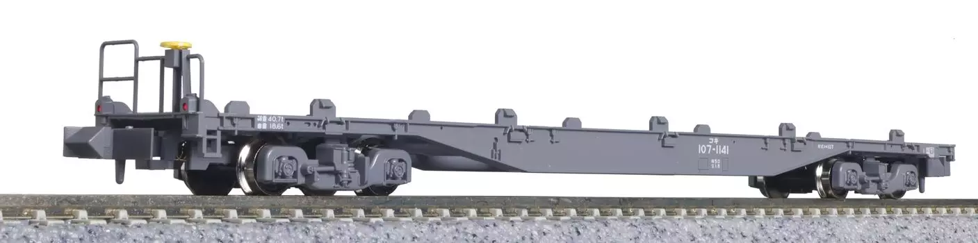 KATO N-образный калибр Koki107 Без маркировки JRF С задним фонарем Контейнер не загружен 08075-3 Железнодорожная модель грузового вагона