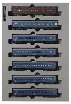 KATO N-образный спальный экспресс Tsurugi базовый набор из 7 вагонов 10-1387 модель пассажирского вагона