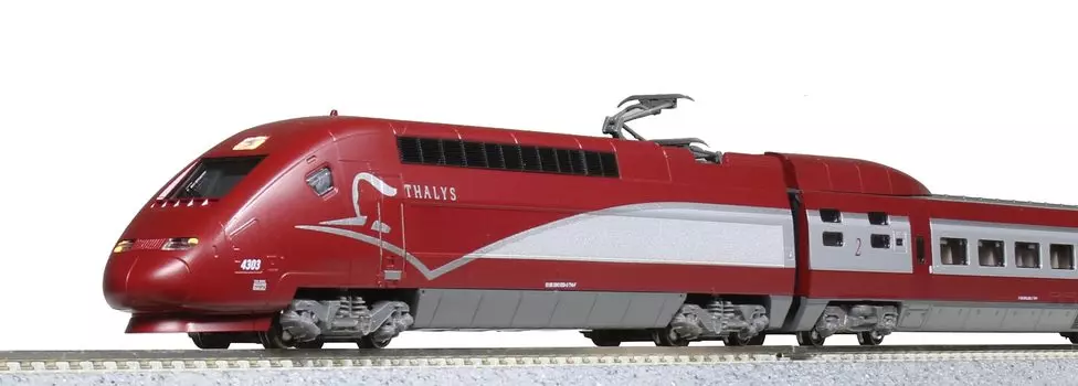 KATO N-образный Thalys PBKA Новая краска 10-вагонный набор 10-1658 модель поезда железной дороги