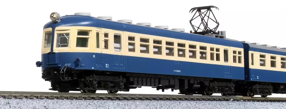 KATO Пластиковый N-образный профиль Kumoha52 Вторичный вагон Iida Line Набор железнодорожных моделей поездов 4-вагонный 10-1765