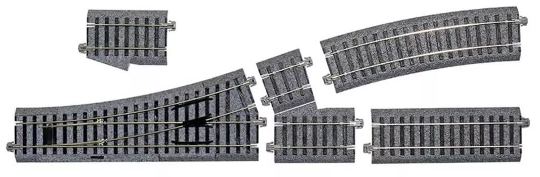 KATO Ручной указатель HO Gauge R550 левая железнодорожная модель Принадлежности 2-852