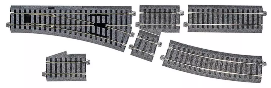 KATO Ручной указатель HO Gauge R550 правый 2-853 принадлежности для моделей железных дорог