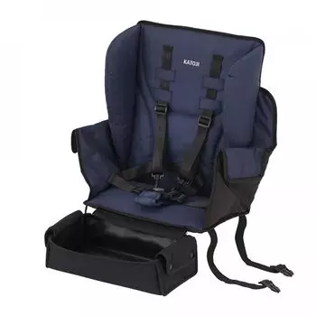 Katoji Заднее сиденье с подставкой для ног 42410 для двух человек, темно-синее, тёмно-синий