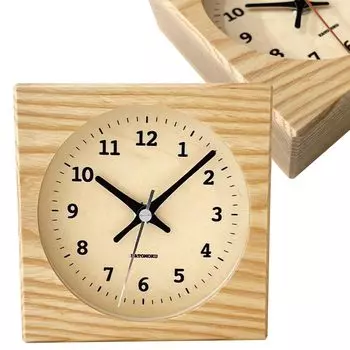 KATOMOKU Часы двойного назначения 6 Natural радиочасы с непрерывной секундной стрелкой km-131NARC