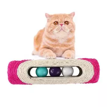 Катящийся туннель для котят, игрушки для игр в помещении, мяч для кошек, игрушка для дрессировки домашних животных, игрушки для кошек, товары для животных Random Color