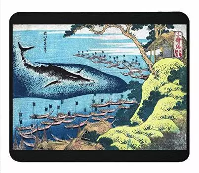 Кацусика из Thousand Goto Mouse Photo Pad Pad Хокусая «Морские картинки, Кудзирацуки» (Серия Укиё-э)