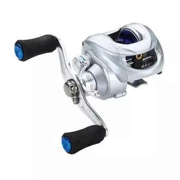 Катушка Alpha Tackle Cybird Fune ST 150DH (Двойная ручка/правая ручка) серебряный