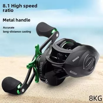 Катушка для дальнего заброса Chiren Anti-Explosion Left-handed, BS generation, 8.1:1 speed ratio