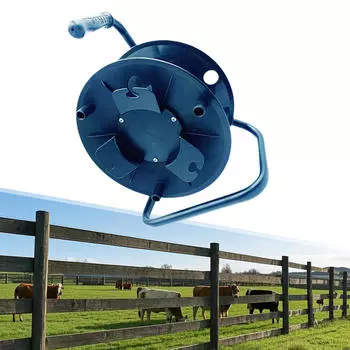 Катушка для хранения удлинителя с ручкой Сверхпрочная Многоцелевая Организация кабелей на колесах