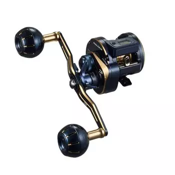 Катушка для ловли на дальнюю дистанцию DAIWA Ki Offshore с контрмерой Saltiga IC 100H-DH
