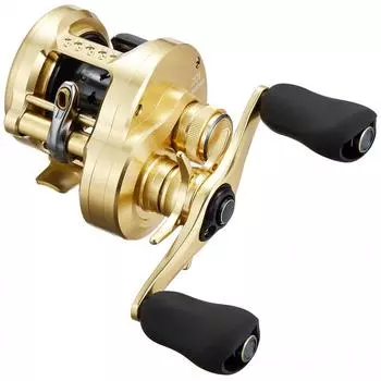 Катушка для ловли на приманку SHIMANO Double Shaft Reel Bass Calcutta Conquest 2021 201 LEFT Bass Fishing