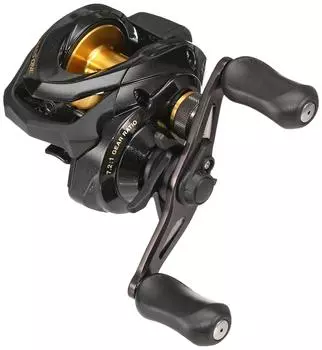 Катушка для ловли на приманку SHIMANO Double Axis 17 Bass One XT 151 с левой ручкой Bass Fishing Versatile Black