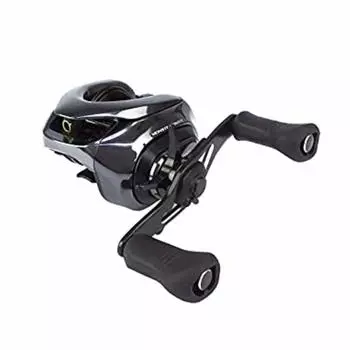 Катушка для приманки SHIMANO Double Axis 18 Antares DC MD XG с левой ручкой Bass Big Bait Dorado чёрный