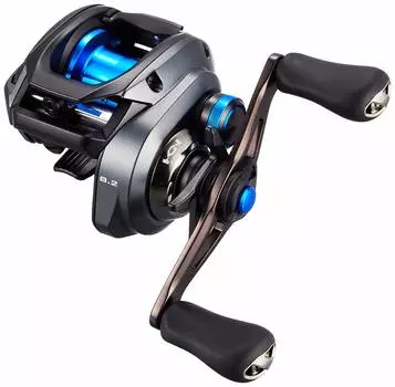 Катушка для приманки SHIMANO Double Axis 20 SLX DC 71XG LEFT Minnow Vibration Buzz Bait Big Bait чёрный