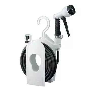 Катушка для шланга Takagi, компактная, 10 м (компьютерная графика) белый