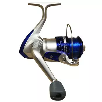 Катушка для спиннинга Riseway с нитью Basic Spin 3000 Нет. 4-110м Синий