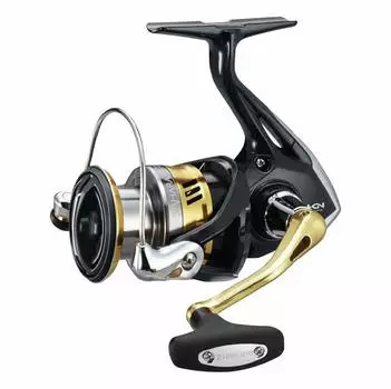 Катушка для спиннинга SHIMANO 17 Sahara 2500HGS для ловли окуня с легкой солью и икрой чёрный