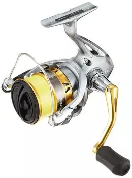 Катушка для спиннинга SHIMANO 17 Sedona 2500S с леской PE для легкой рыбалки с берега, ловли на ветряную оснастку для начинающих (нет. 1-100м) серебряный