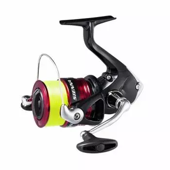 Катушка для спиннинга SHIMANO 19 Sienna 4000 4 с нитью 150 м Surf Flounder Seabass Light Jigging Light Shore Salt No. чёрный
