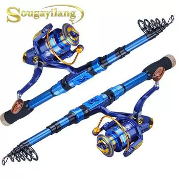 Катушка для удочки, дорожная телескопическая удочка, 12BB, спиннинговая катушка, набор катушек для удочки для морской и пресной воды