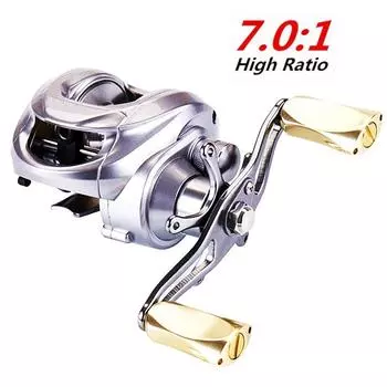 Катушка для заброса наживки, левая и правая, рыболовные катушки для морской воды Left Hand